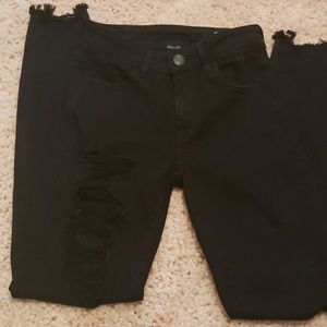 Black american eagle hi rise jeggings